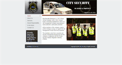 Desktop Screenshot of citysecurity.co.za